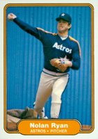 1982 Fleer #229 Nolan Ryan Baseball Card