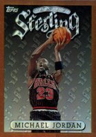 1996 Finest #50 Michael Jordan Refractor Basketball Card