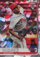 2019 Topps Chrome Sapphire Edition #303 Ranger Suarez Baseball Card