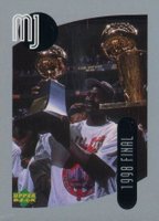 1998 Upper Deck International MJ Stickers #64 Michael Jordan Basketball Card