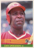 1984 Donruss #243 Dan Driessen Baseball Card