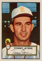 1952 Topps #241 Tommy Byrne Baseball Card