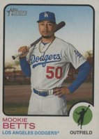 2022 Topps Heritage #386 Mookie Betts Baseball Card