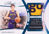 2023 Panini Flawless Flawless Dual Patches #FDPREA Austin Reaves Platinum 1/1 Basketball Card