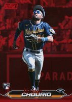 2024 Topps Stadium Club #184 Jackson Chourio Red Foil Baseball Card