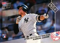 2017 Topps Now  #654 Aaron Judge Baseball Card