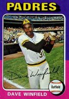 1975 Topps Mini #61 Dave Winfield Baseball Card