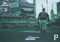 2024 Topps Black and White #66 Paul Skenes Green Baseball Card