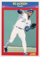 1990 Score Superstars #40 Bo Jackson Baseball Card