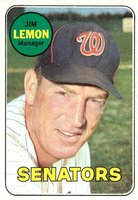 1969 Topps #294 Jim Lemon Baseball Card