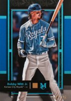 2024 Topps Museum Collection #3 Bobby Witt Jr. Blue Topaz Baseball Card