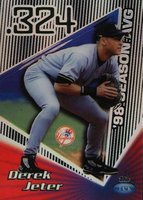 1999 Topps Tek #24B Derek Jeter Pattern 25 Baseball Card