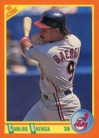 1990 Score Traded #74T Carlos Baerga Baseball Card