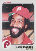1983 Fleer #164 Garry Maddox Baseball Card