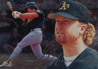 1995 Flair #76 Mark McGwire Baseball Card