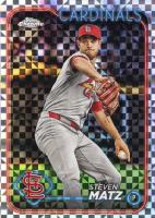 2024 Topps Chrome Update #USC146 Steven Matz X-Fractor Baseball Card