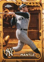 2024 Topps Gilded Collection #7 Mickey Mantle Baseball Card
