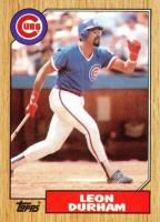 1987 Topps #290 Leon Durham Baseball Card