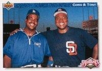 1992 Upper Deck #83 Chris & Tony Baseball Card
