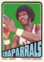 1972 Topps #199 Rich Jones Basketball Card