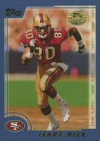 2000 Topps #310 Jerry Rice Collection Football Card