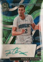 2021 Panini Spectra Aspiring Autographs #AAFWG Franz Wagner Green Basketball Card