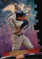 1999 Stadium Club Triumvirate #T9A Alex Rodriguez Luminescent Baseball Card