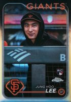 2024 Topps Chrome Update #USC185 Jung-Hoo Lee SP Baseball Card