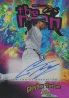 2020 Finest 1998 the Man Autographs #FTMAGT Gleyber Torres Baseball Card