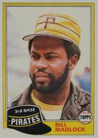 1981 Topps #715 Bill Madlock Baseball Card