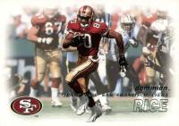 2000 Skybox Dominion #39 Jerry Rice Football Card