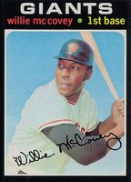 1971 Topps #50 Willie McCovey Baseball Card