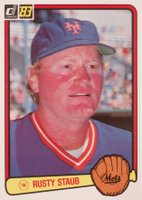 1983 Donruss #350 Rusty Staub Baseball Card