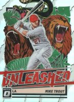 2021 Panini Donruss Optic Unleashed #UNL1 Mike Trout Holo Baseball Card