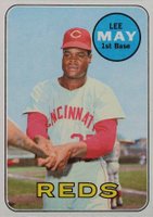 1969 Topps #405 Lee May Baseball Card