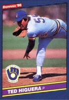 1986 Donruss #351 Ted Higuera Baseball Card