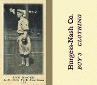 1916 Burgess-Nash Co. #108 Lee Magee Baseball Card