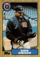 1987 Topps Tiffany #765 Kirk Gibson Baseball Card