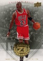 2009 Upper Deck Jordan Legacy Gold #65 Michael Jordan Basketball Card