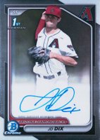 2024 Bowman Draft Chrome Prospect Autographs #CPAJD JD DIX Baseball Card