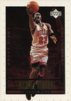 1997 Upper Deck Great Eight #G5 Michael Jordan Basketball Card