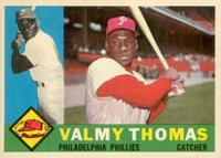 1960 Topps #167 Valmy Thomas Baseball Card