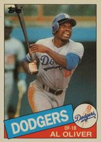 1985 Topps Traded Tiffany #88T Al Oliver Baseball Card