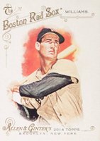 2014 Topps Allen & Ginter #132 Ted Williams Baseball Card