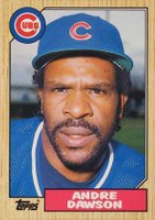 1987 Topps Traded #27T Andre Dawson Baseball Card