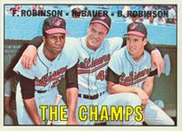 1967 Topps #1 The Champs Baseball Card