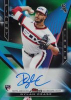 2020 Finest Firsts Autographs #FFADC Dylan Cease Green Refractor Baseball Card
