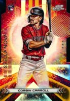 2023 Topps Cosmic Chrome Stella Nova #5 Corbin Carroll Baseball Card
