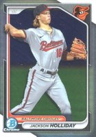 2024 Bowman Chrome Prospects #BCP47 Jackson Holliday Baseball Card