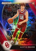 2021 Panini Prizm Draft Picks #49 Austin Reaves Red/White/Blue Prizm Basketball Card